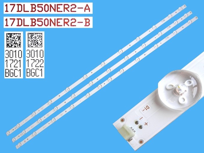 LED podsvietenie 940mm pre LCD TV Vestel 23588758 - sada 3 pásikov