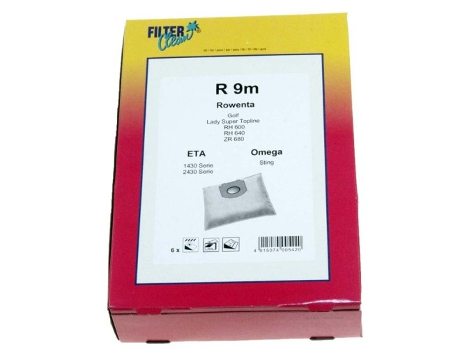 Sáčky do vysávače ETA 1430, 2430, 430, Sting R - 6 ks + mikrofiltr