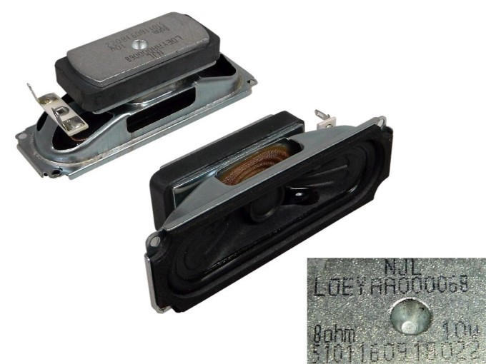 Širokopásmový reproduktor 8 ohm 10W pre LCD TV - 1 pár