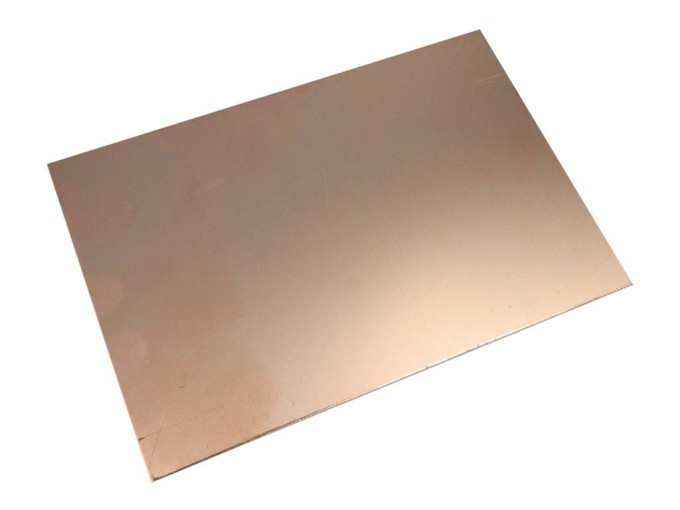 Cuprextit dvojvrstvový laminát 100x150 mm 1,5 mm