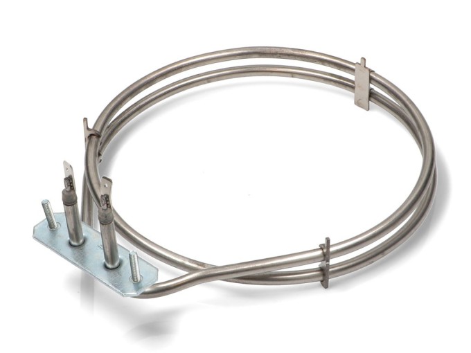 Kruhové vykurovacie teleso horúceho vzduchu 2000W pre rúry MORA, GORENJE, WHIRLPOOL, INDESIT