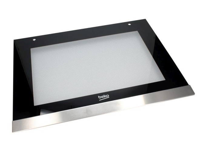 Vnútorné sklo dverí rúry C00902364 pre BEKO, GRUNDIG a ARCELIK