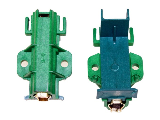 Uhlíkové karty do motora 4,95 x 12,35 x 33 mm s držiakom - pár