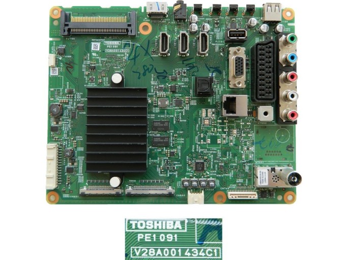 LCD LED základná doska 75032279 PE1091 A V28A001434C1 pre TOSHIBA