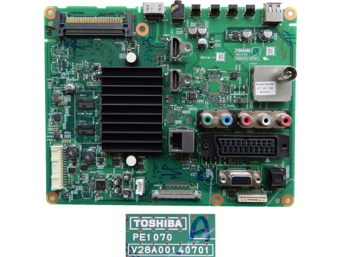 Základná doska PE1070 A pre LCD LED TV TOSHIBA