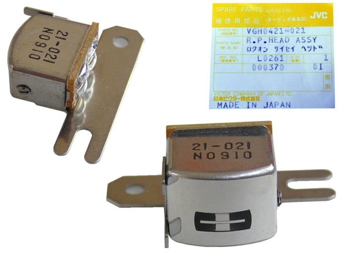 Hlava stereo 210 ohm VGH0421-021 pre kazetové magnetofóny