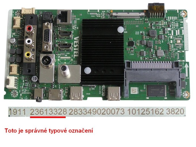 LCD modul základná doska 17MB230 pre Hyundai ULW65TS643SMART a Gogen TVU65W652STWEB