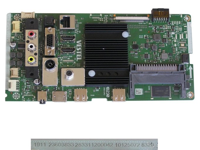 LCD modul základná doska 17MB230 pre Gogen TVU50W652STWEB