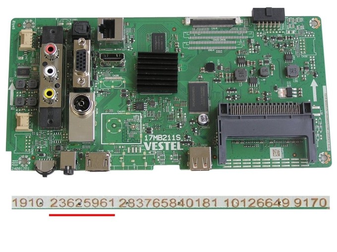 Základná doska 17MB211S pre LCD TV Orava LT-1210