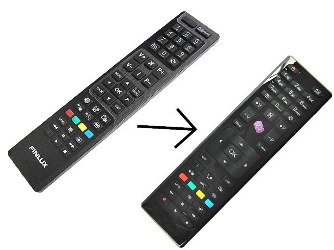 RC4875 Diaľkový ovládač pre Vestel LCD TV - kompatibilný s RC4846