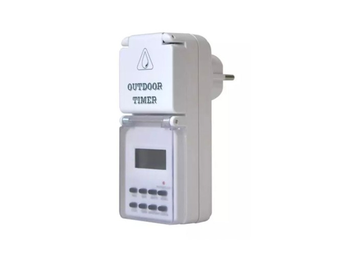 Digitálne spínacie hodiny Geti EF4