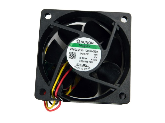 Axiálny ventilátor Sunon MagLev 60x60x25mm 12V 80mA