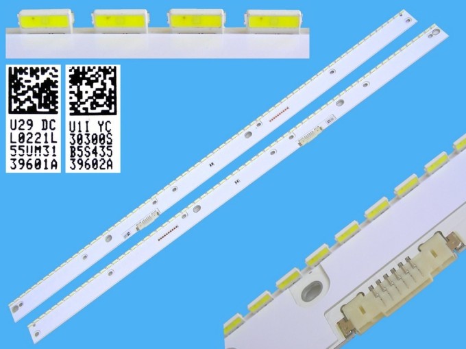 LED podsvit EDGE sada Samsung BN96-39601A a BN96-39602A 600mm