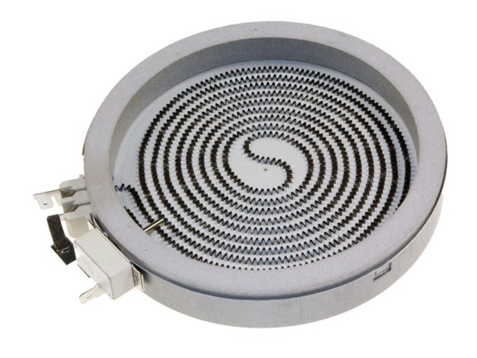 Sklo-keramická platňa 165mm 1200W pre varné dosky Ariston, Bauknecht, Indesit, Whirlpool