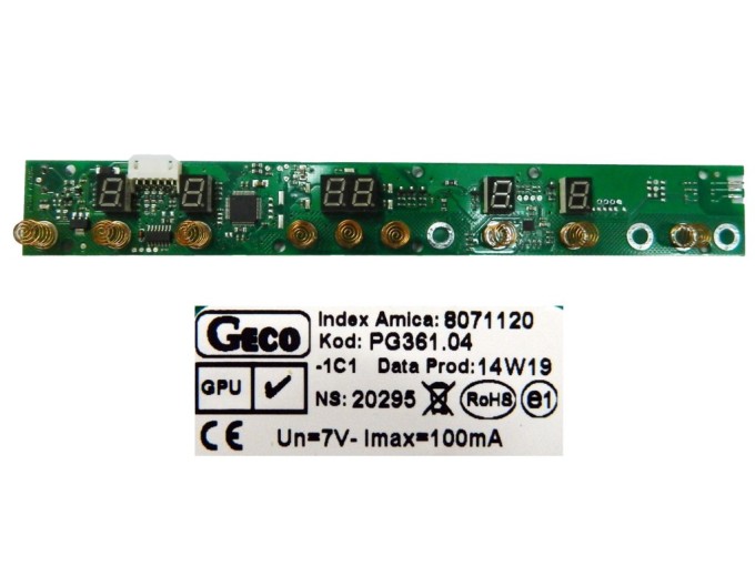 Modul elektroniky pre indukčnú varnú dosku Amico 8071120 PG361.04