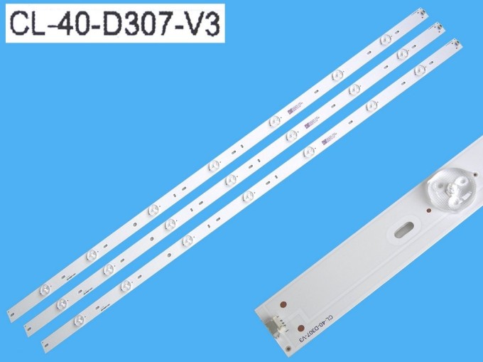 LED podsvietenie 40" sada Philips 775mm - 3 pásky DLED TOTAL ARRAY CL-40-D307-V3