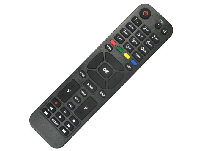 Diaľkový ovládač KAON pre satelitné prijímače MZ-102 a MZ-50