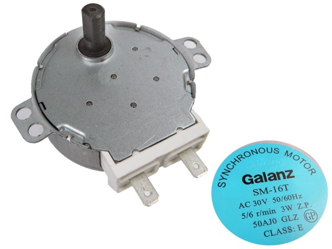 Motor otáčania taniera GORENJE a MORA 264468 SM-16T