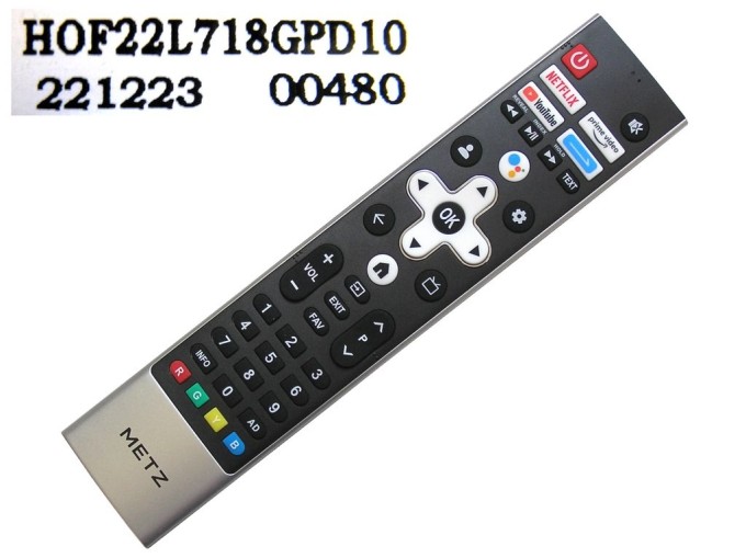 Diaľkový ovládač Metz HOF23B990GPD10 Y010301-000821-002