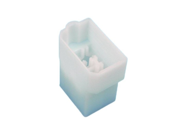 Návlek na konektor Faston 6.3mm so západkou, 4 piny