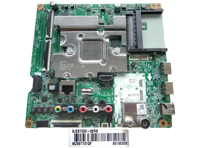 LCD modul základná doska EBT66195353 pre LED TV LG 43UM7390PLC