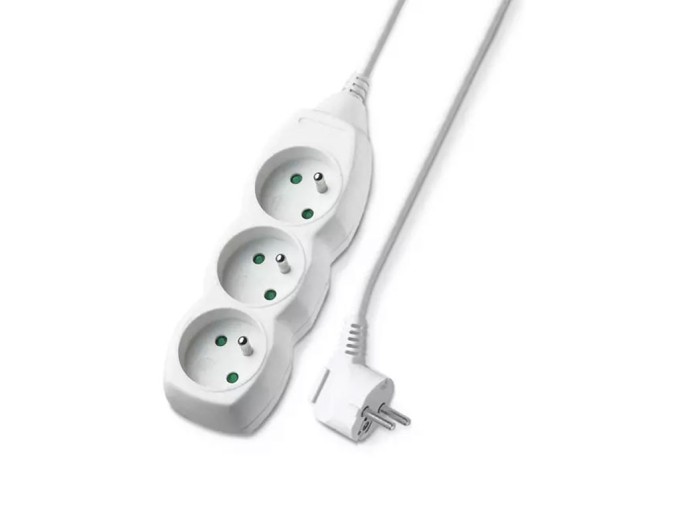 Predlžovací kábel 3 zásuvky 3m Geti GEC33