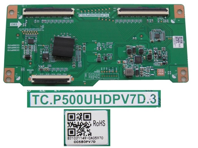 T-CON LCD modul TC.P500UHDPV7D.3 pre Samsung TV 50-58"