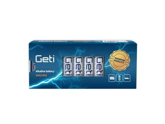 Geti Alkalická Batéria AAA LR03 - Balenie 10ks
