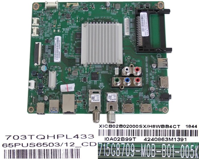 Základná doska Philips XICB02B02000SX/H8WBB4CT pre LCD LED TV