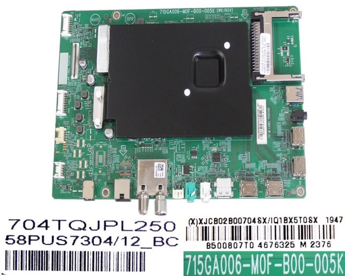 LCD LED základná doska Philips XJCB02B00704SX/IQ1BX5T0SX