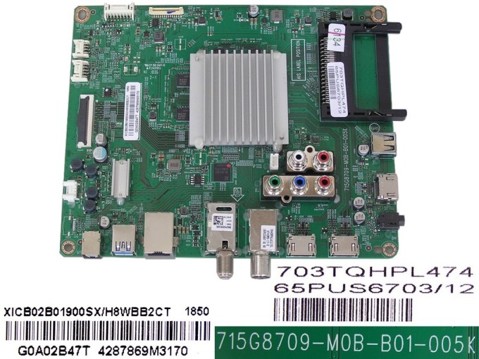 Základná doska LCD LED Philips XICB02B01900SX/H8WBB2CT