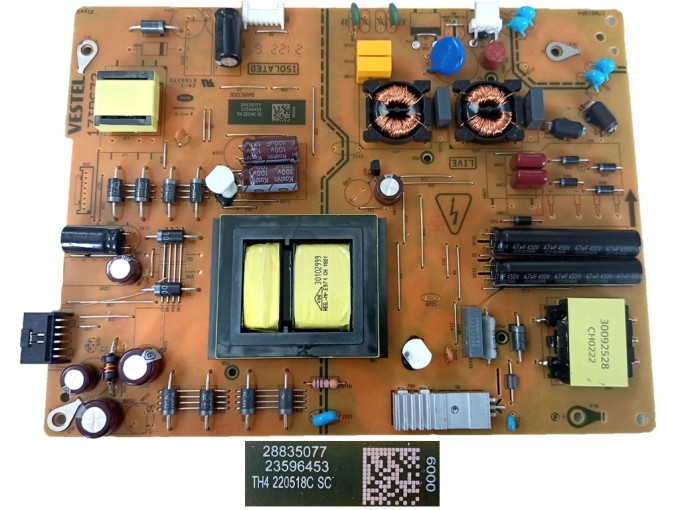 LCD modul zdroj 17IPS72 / SMPS POWER BOARD Vestel 23596453