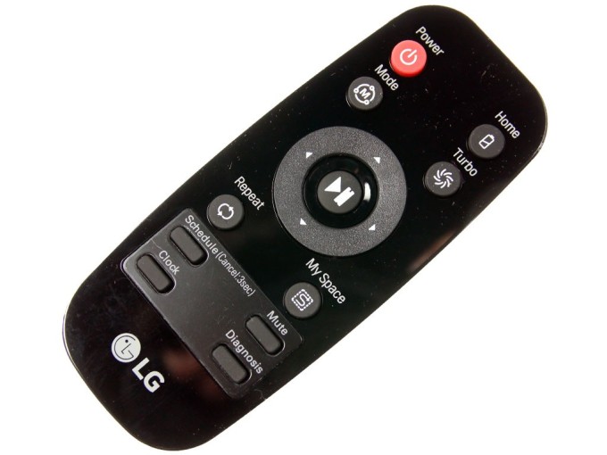 Originálny diaľkový ovládač LG AKB73616014 pre robotické vysávače