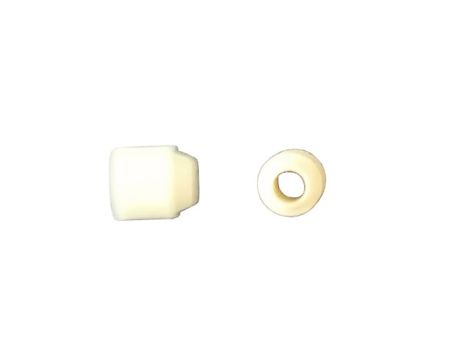 Keramický korálek STEATIT 2/4 mm, balenie 100 ks