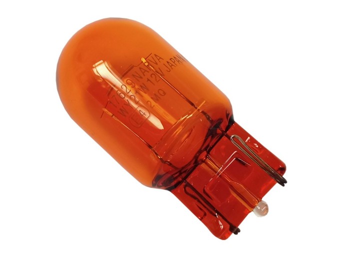 Autožiarovka 12V 21W W3x16d (WY21W) oranžová NARVA