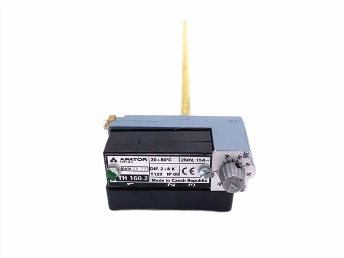 Termostat TH 160.2 - 20°C až 80°C s 3 vývody a čidlem 315mm