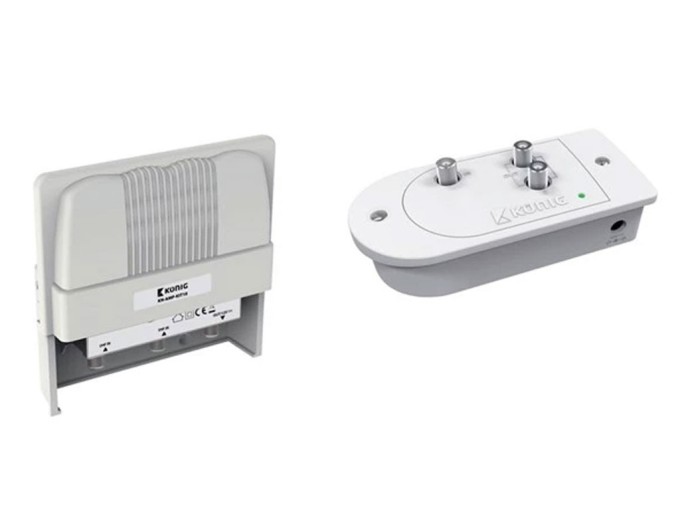 TV Zosilňovač a Napájač 12V/250mA KÖNIG KN-AMP-KIT10