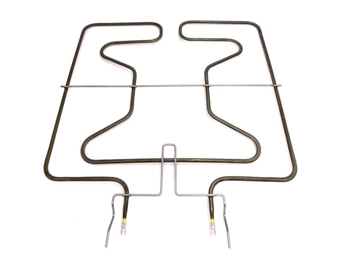 Dolné vykurovacie teleso 1500W 230V pre sporáky Bosch Siemens - 00680225