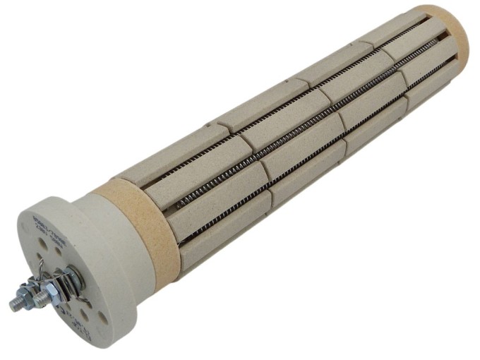 Keramické topné teleso 500 W 230 V, 4 články, 240 mm