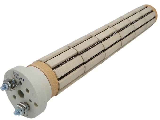 Keramické topné teleso 2400 W 6 článkov pre ohrievače vody DZD Dražice