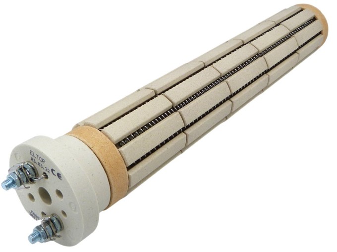 Keramické vykurovacie teleso Dražice 2200W / 230V 5 č., 330 mm