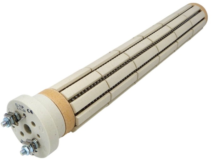 Keramické vykurovacie teleso Dražice 2200W / 230V 6 č., 380 mm