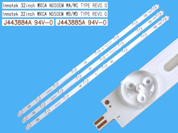 LED podsvietenie pre LCD panely 32" - Sony a LG Innotek 592mm