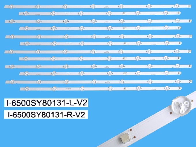 LED podsvit sada pre Sony 65" - D-LED BAR I-6500SY80131-L-V2 a I-6500SY80131-R-V2