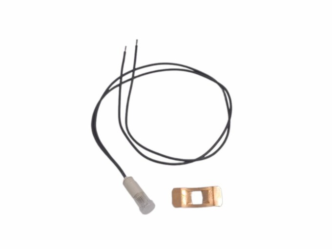 Biela kontrolka s káblom 230V pre bojler Tatramat