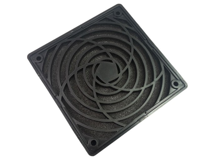 Mriežka ventilátora 120x120mm s filtrom 45ppi LFT120FI45