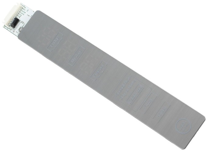 Predný panel a displej chladničky HAIER 49046236