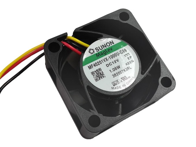 Axiálny ventilátor 40x40x20mm 12V 80mA Sunon MagLev MF40201VX-1000U-G99