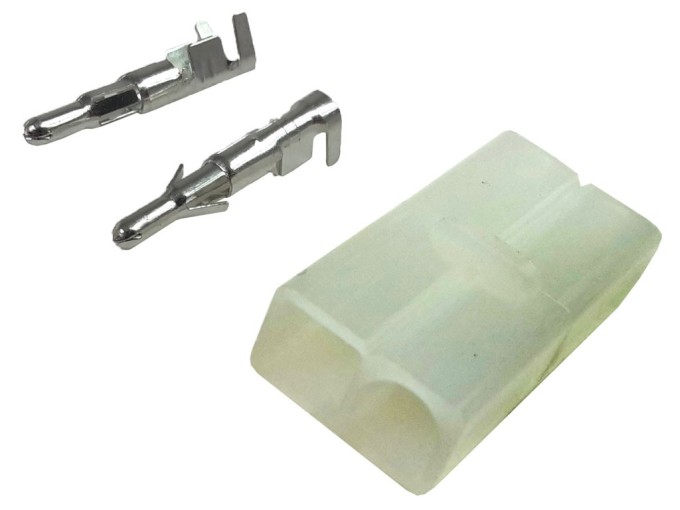 Napájací konektor Tamiya 2 piny 6,2 mm