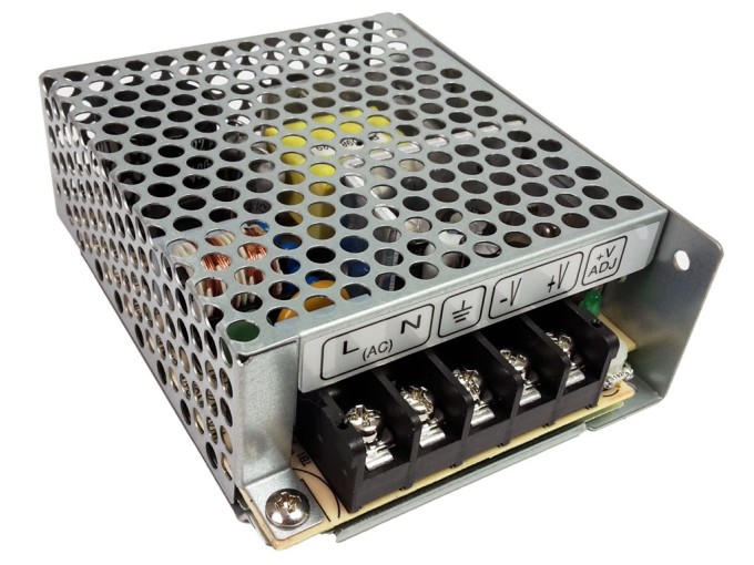 Spínaný napájací zdroj 24V / 1,5A MEAN WELL RS-35-24, 36W